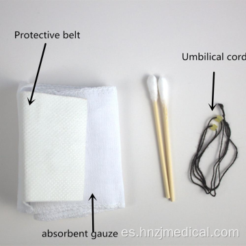 Kit de cuidado del cordón umbilical desechable